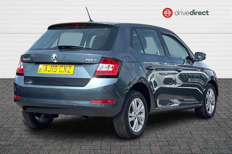 Skoda Fabia 1.0 Se Hatchback Euro 6 Ss 7 Grey #3