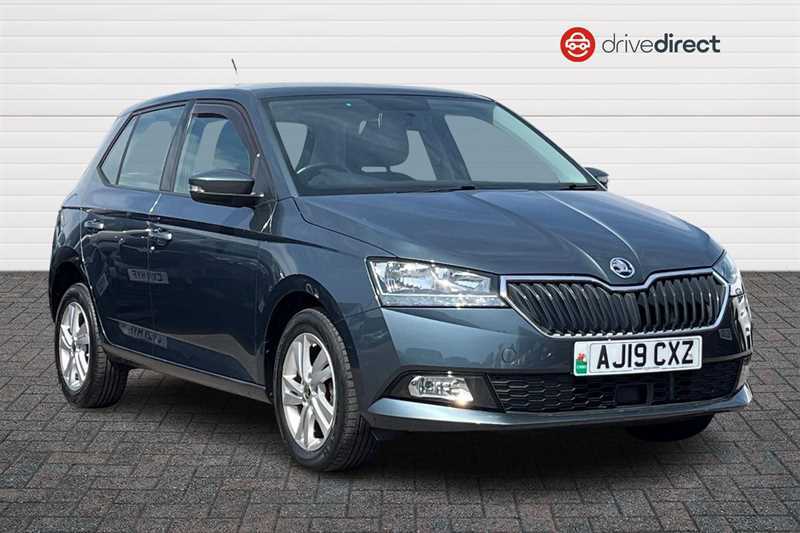Skoda Fabia 1.0 Se Hatchback Euro 6 Ss 7 Grey