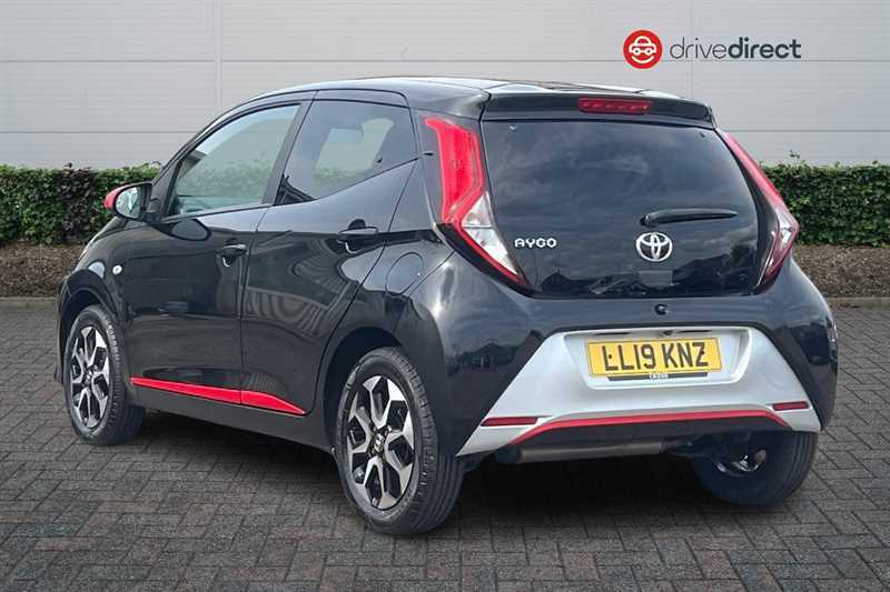 Toyota Aygo 1.0 Vvt-i X-trend Funroof X-shift Euro Black #5