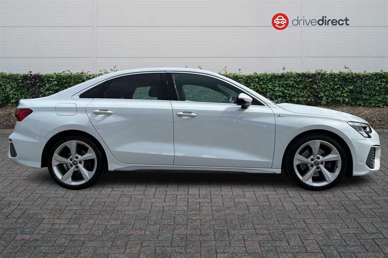 Audi A3 1.5 Tfsi 35 S Line Saloon Euro 6 White #2