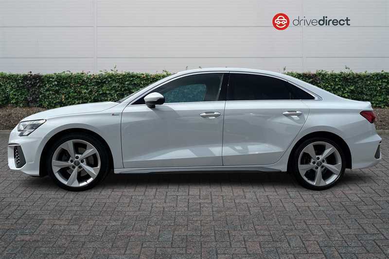 Audi A3 1.5 Tfsi 35 S Line Saloon Euro 6 White #6