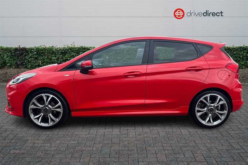 Ford Fiesta 1.0T Ecoboost Gpf St-line Hatchback Man Red #6