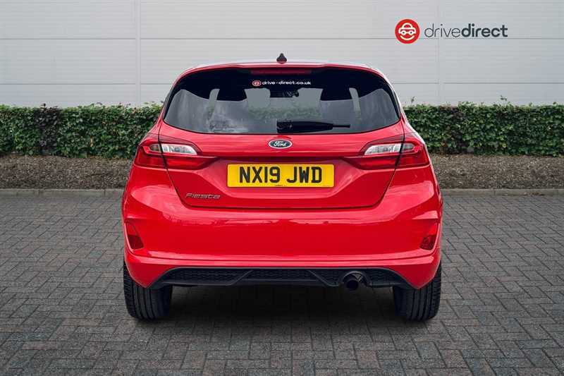 Ford Fiesta 1.0T Ecoboost Gpf St-line Hatchback Man Red #4