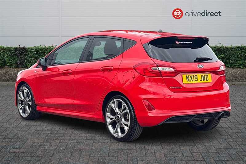 Ford Fiesta 1.0T Ecoboost Gpf St-line Hatchback Man Red #5