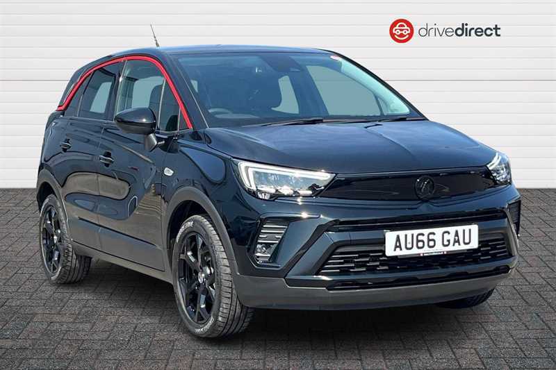 Vauxhall Crossland 1.2 Turbo Gs Suv Euro 6 Ss 130 Black
