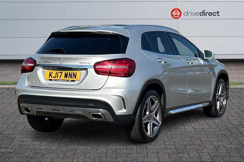 Mercedes-Benz GLA Class 2.1 Gla220d Amg Line Premium Plus Suv KJ17WNN Silver #3