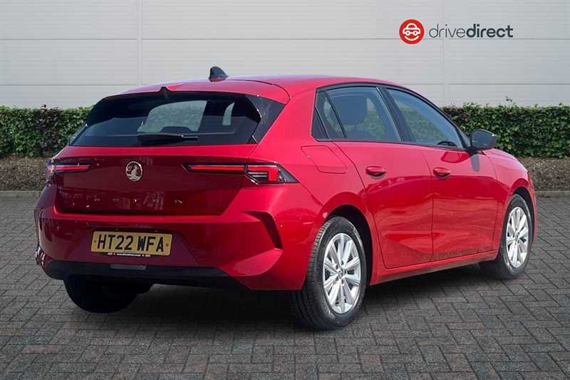 Vauxhall Astra 1.2 Turbo Design Hatchback Euro Red #3