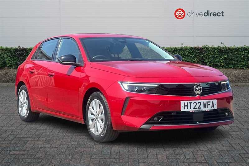 Vauxhall Astra 1.2 Turbo Design Hatchback Euro Red