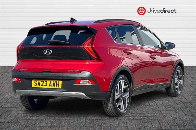 Hyundai Bayon 1.0 T-gdi Mhev Premium Suv Hybrid Dct E Red #3