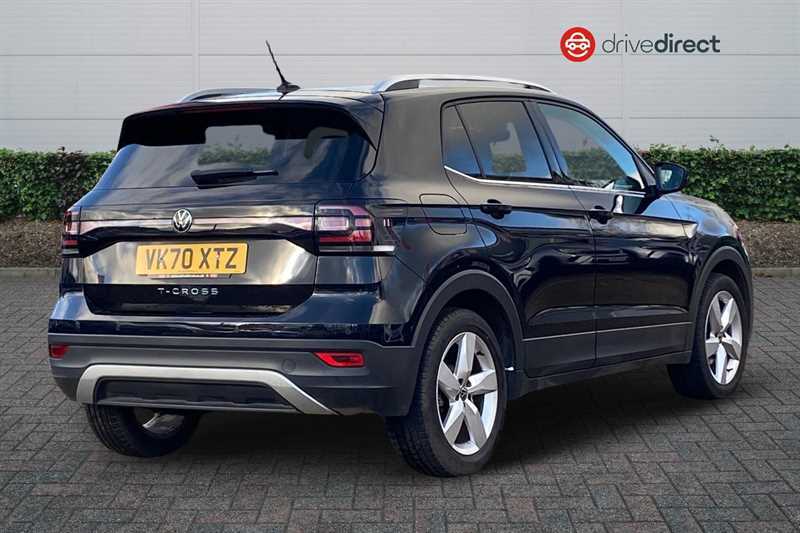 Volkswagen T-Cross 1.0 Tsi Sel Suv Dsg Euro 6 Ss 110 P Black #3