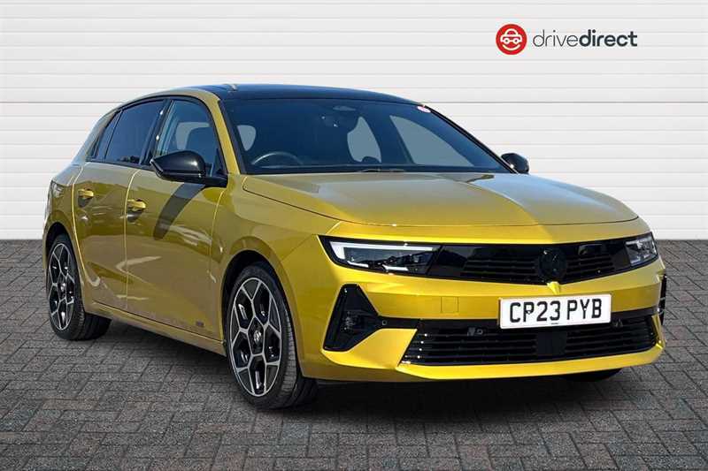Vauxhall Astra 1.2 Turbo Ultimate Hatchback Euro Yellow