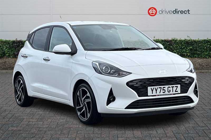 Hyundai I10 1.2 Premium Hatchback Euro 6 Ss White