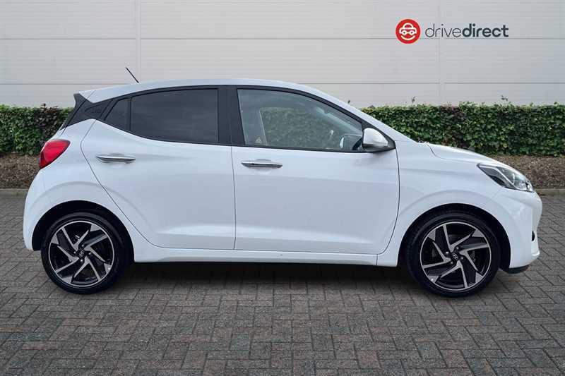 Hyundai I10 1.2 Premium Hatchback Euro 6 Ss White #2