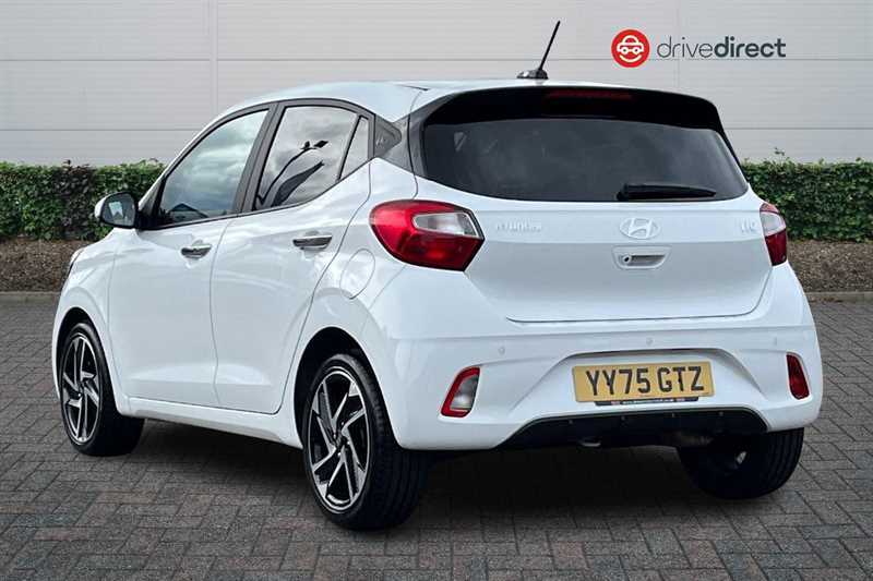 Hyundai I10 1.2 Premium Hatchback Euro 6 Ss White #5