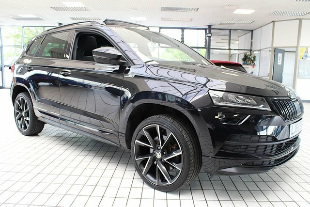 Skoda Karoq Tsi Act Sportline Suv LJ69EUD Black #5