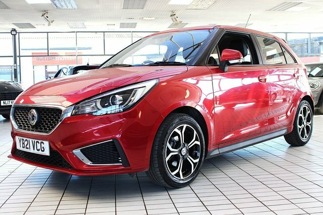 MG MG3 Vti-tech Exclusive Nav Hatchback Red