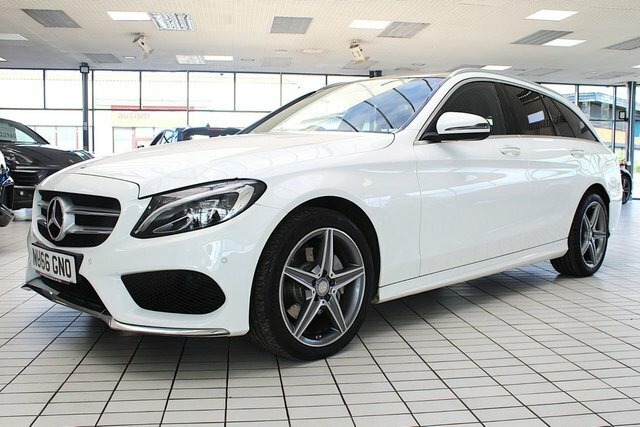 Mercedes-Benz C Class C220d Amg Line Premium White