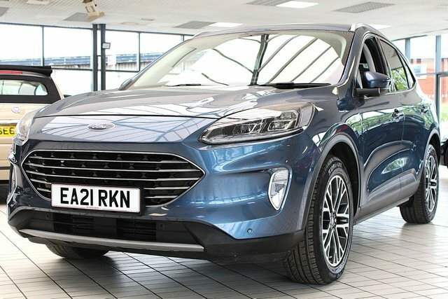 Ford Kuga Ecoblue Titanium Edition Suv EA21RKN Blue