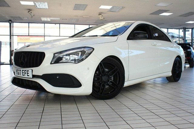 Mercedes-Benz CLA Class Cla200d Amg Line Coupe White