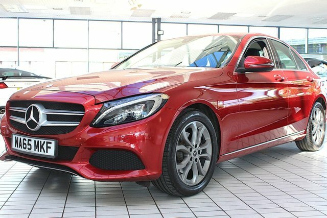 Mercedes-Benz C Class C200 Sport Saloon Red