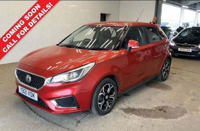 MG MG3 Vti-tech Exclusive Nav Hatchback Red