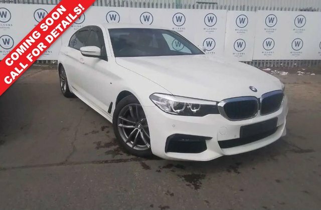 BMW 5 Series 520D M Sport Saloon White