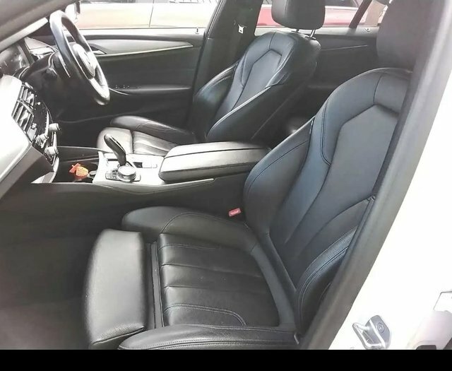 BMW 5 Series 520D M Sport Saloon White #2