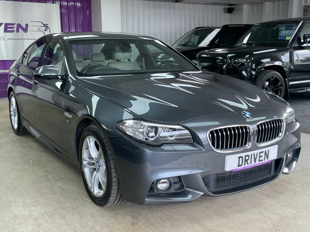 BMW 5 Series Diesel YJ16VKX Grey #4