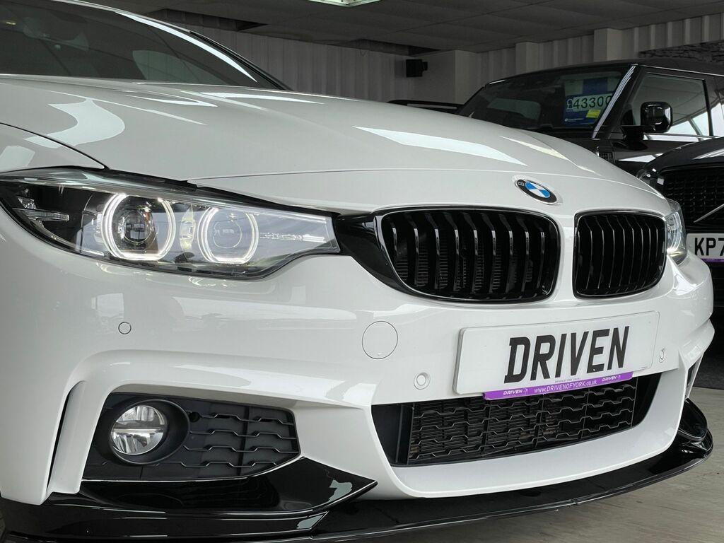 BMW 4 Series Gran Coupe 420I Gran Coupe M Sport White #3