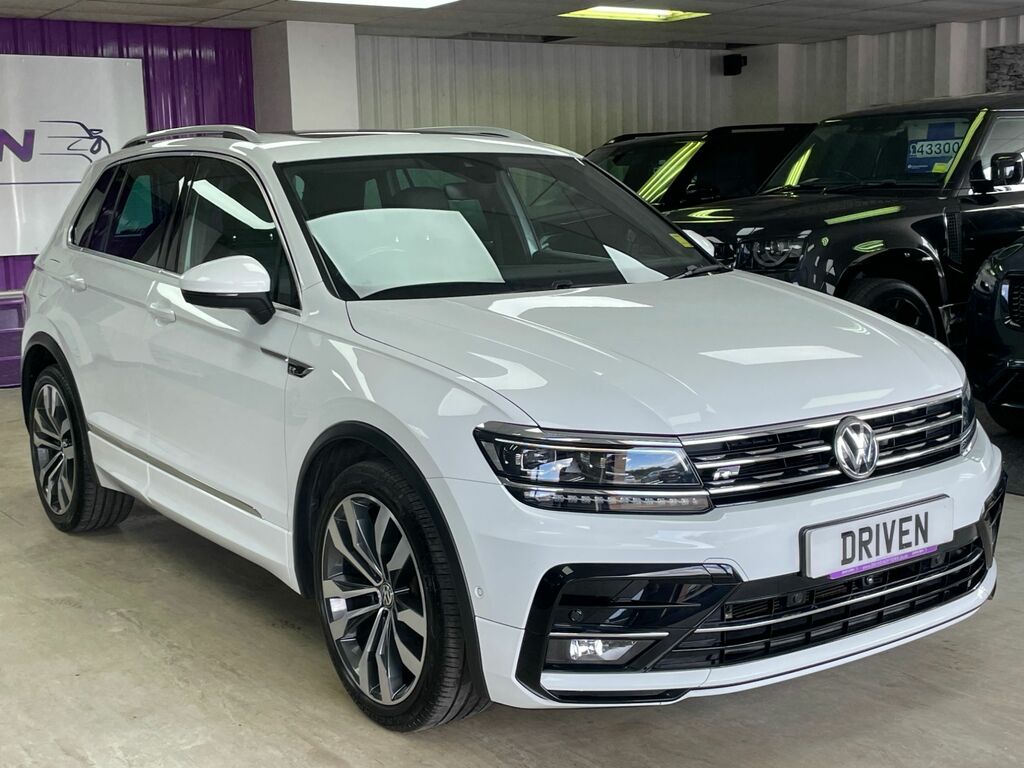 Volkswagen Tiguan Tiguan R-line Tech Tdi White #4