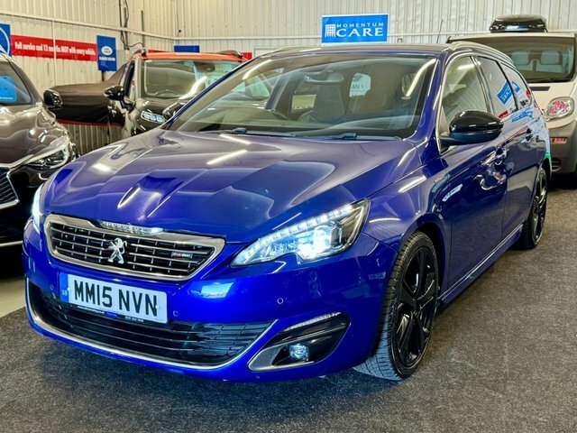 Peugeot 308 SW 2.0 Bluehdi Gt Line Estate Euro 6 MM15NVN Blue #3