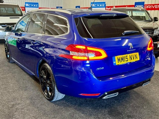 Peugeot 308 SW 2.0 Bluehdi Gt Line Estate Euro 6 MM15NVN Blue #4