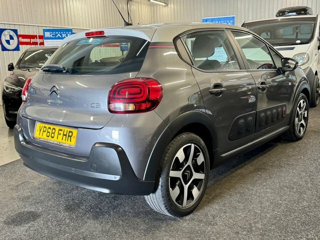 Citroen C3 1.2 Puretech Elle Hatchback Euro YP68FHR Grey #5