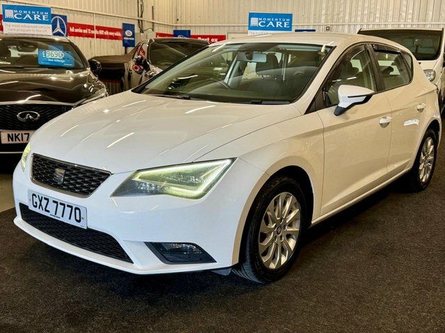 Seat Leon 1.6 Tdi Cr Se Hatchback Euro 5 White