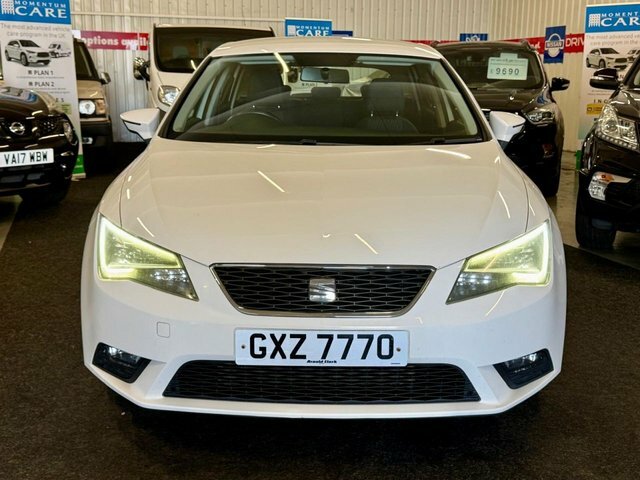 Seat Leon 1.6 Tdi Cr Se Hatchback Euro 5 White #2