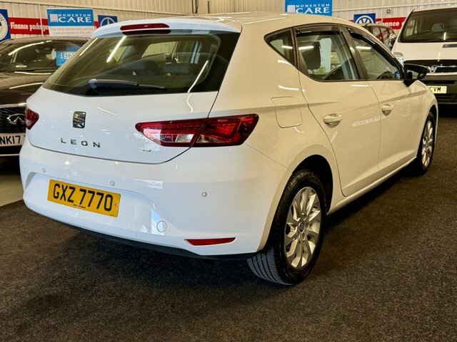 Seat Leon 1.6 Tdi Cr Se Hatchback Euro 5 White #4