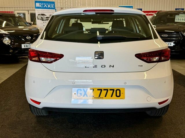 Seat Leon 1.6 Tdi Cr Se Hatchback Euro 5 White #5