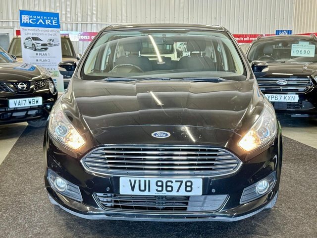 Ford S-Max 2.0 Tdci Zetec Mpv Euro 6 120 P VUI9678 Black #2