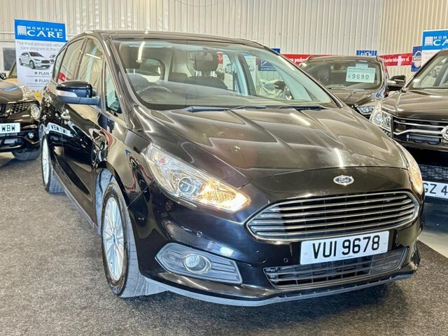Ford S-Max 2.0 Tdci Zetec Mpv Euro 6 120 P VUI9678 Black #3