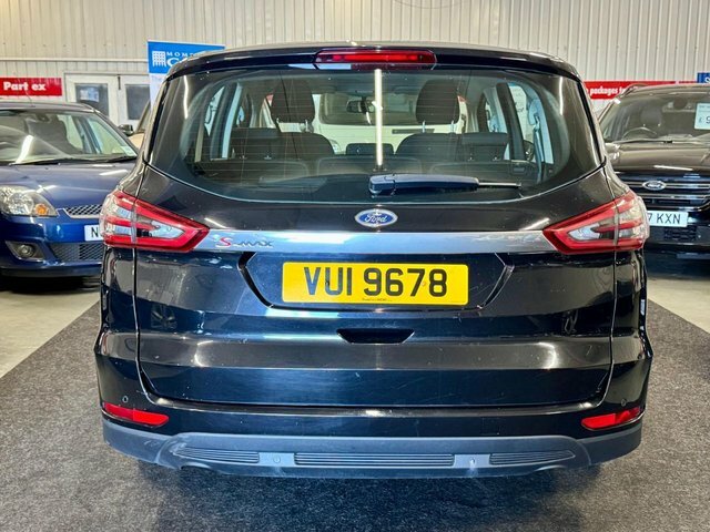 Ford S-Max 2.0 Tdci Zetec Mpv Euro 6 120 P VUI9678 Black #5