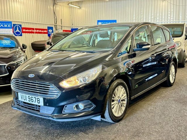 Ford S-Max 2.0 Tdci Zetec Mpv Euro 6 120 P Black