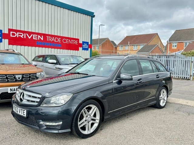 Mercedes-Benz C Class 2.1 C220 Cdi Amg Sport Estate G-tronic Black