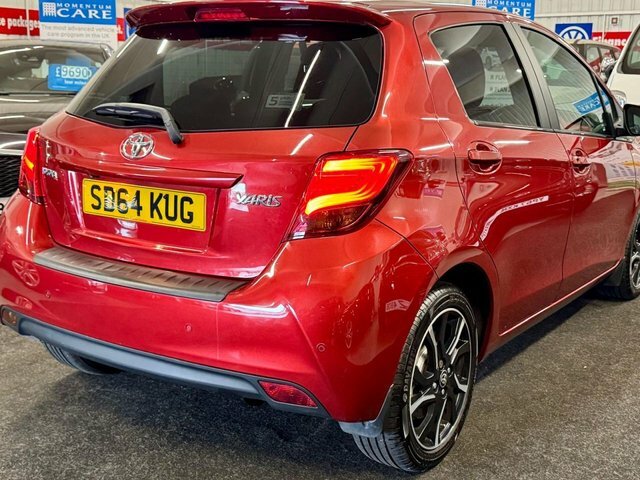 Toyota Yaris 1.33 Dual Vvt-i Sport Hatchback Red #4
