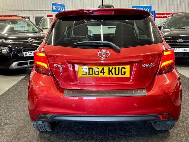 Toyota Yaris 1.33 Dual Vvt-i Sport Hatchback Red #5