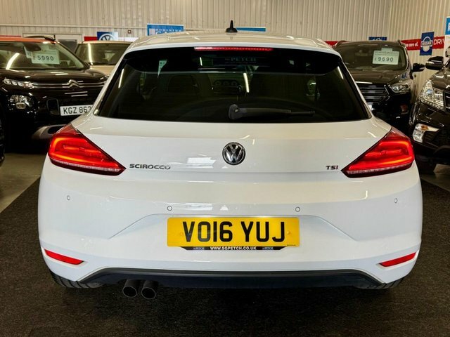 Volkswagen Scirocco 1.4 Tsi Bluemotion Tech Gt Hatchback Ma White #5