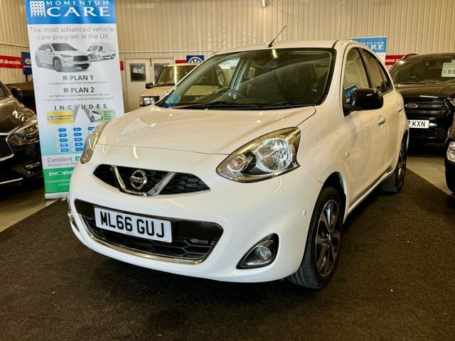 Nissan Micra 1.2 N-tec Hatchback Euro 6 80 P White