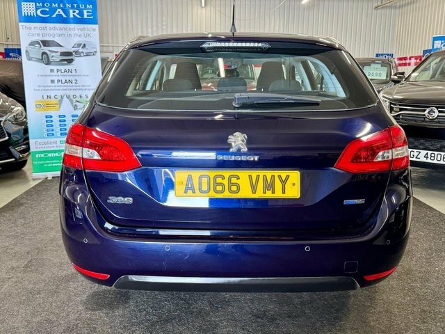 Peugeot 308 SW 1.2 Puretech Allure Estate Euro Blue #4