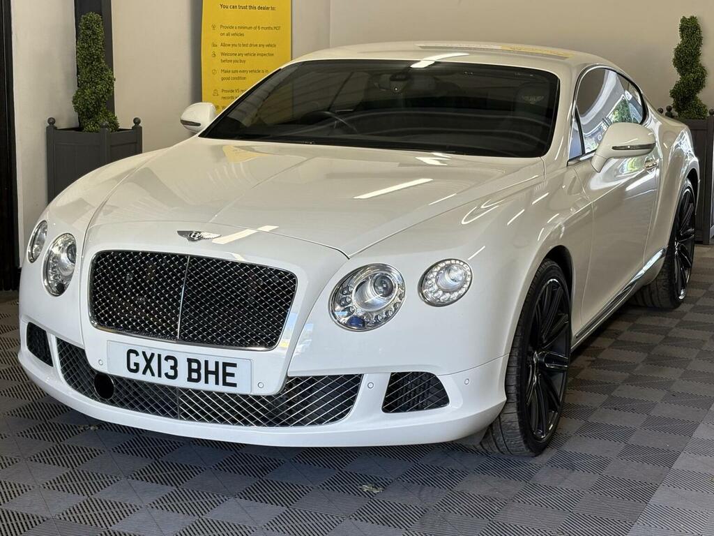 Bentley Continental Gt Coupe 6.0 W12 Gt Speed 4Wd Euro 5 20131 White #2