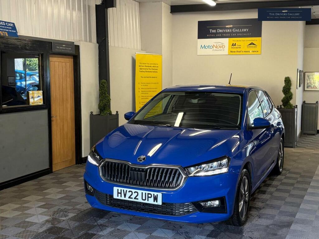 Skoda Fabia Hatchback 1.0 Tsi Se L Dsg Euro 6 Ss 2022 Blue