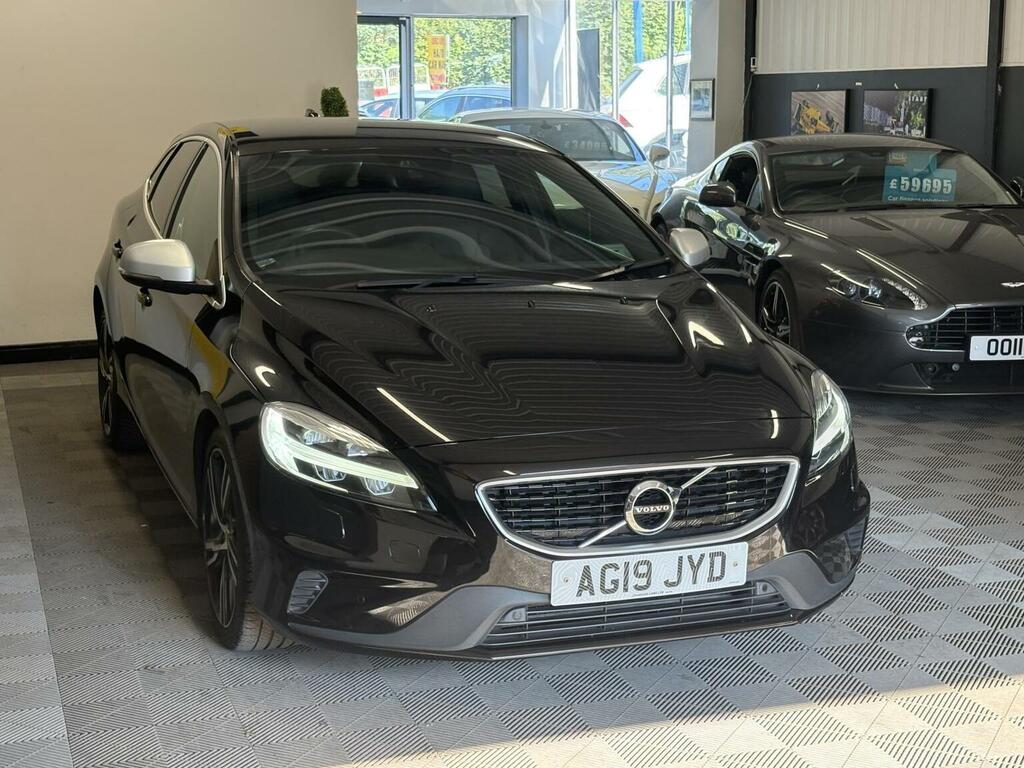 Volvo V40 Hatchback 2.0 T3 R-design Edition Euro 6 Ss AG19JYD Black #6